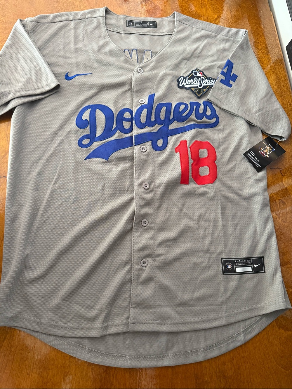 Yoshinobu Yamamoto Los Angeles Dodgers Jersey Sz Medium